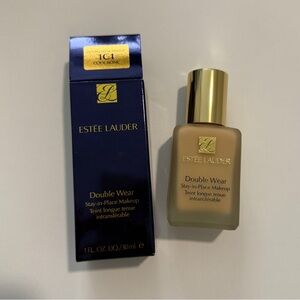 NIB Estee Lauder Double Wear Foundation in 1C1 Cool Bone Tone New Makeup Cover